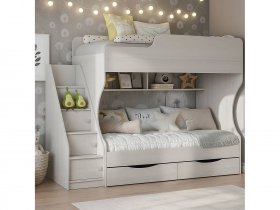Кровать двухъярусная Каприз-22 КПР.22 в Красноярске - krasnoyarsk.mebel-nsk.ru | фото