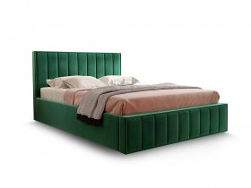 Кровать мягкая 1,6 Вена стандарт, вар.1 в Красноярске - krasnoyarsk.mebel-nsk.ru | фото