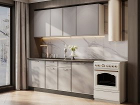 Кухонный гарнитур «Адель» 2,0м (нео) в Красноярске - krasnoyarsk.mebel-nsk.ru | фото