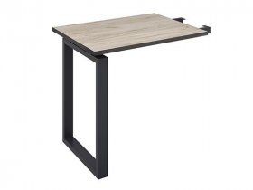 Приставка к столу Ст079.0 Гермес лофт (дуб крафт серый) в Красноярске - krasnoyarsk.mebel-nsk.ru | фото