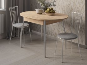 Стол обеденный Орфей-5 Ст030.3 (дуб крафт золотой) в Красноярске - krasnoyarsk.mebel-nsk.ru | фото